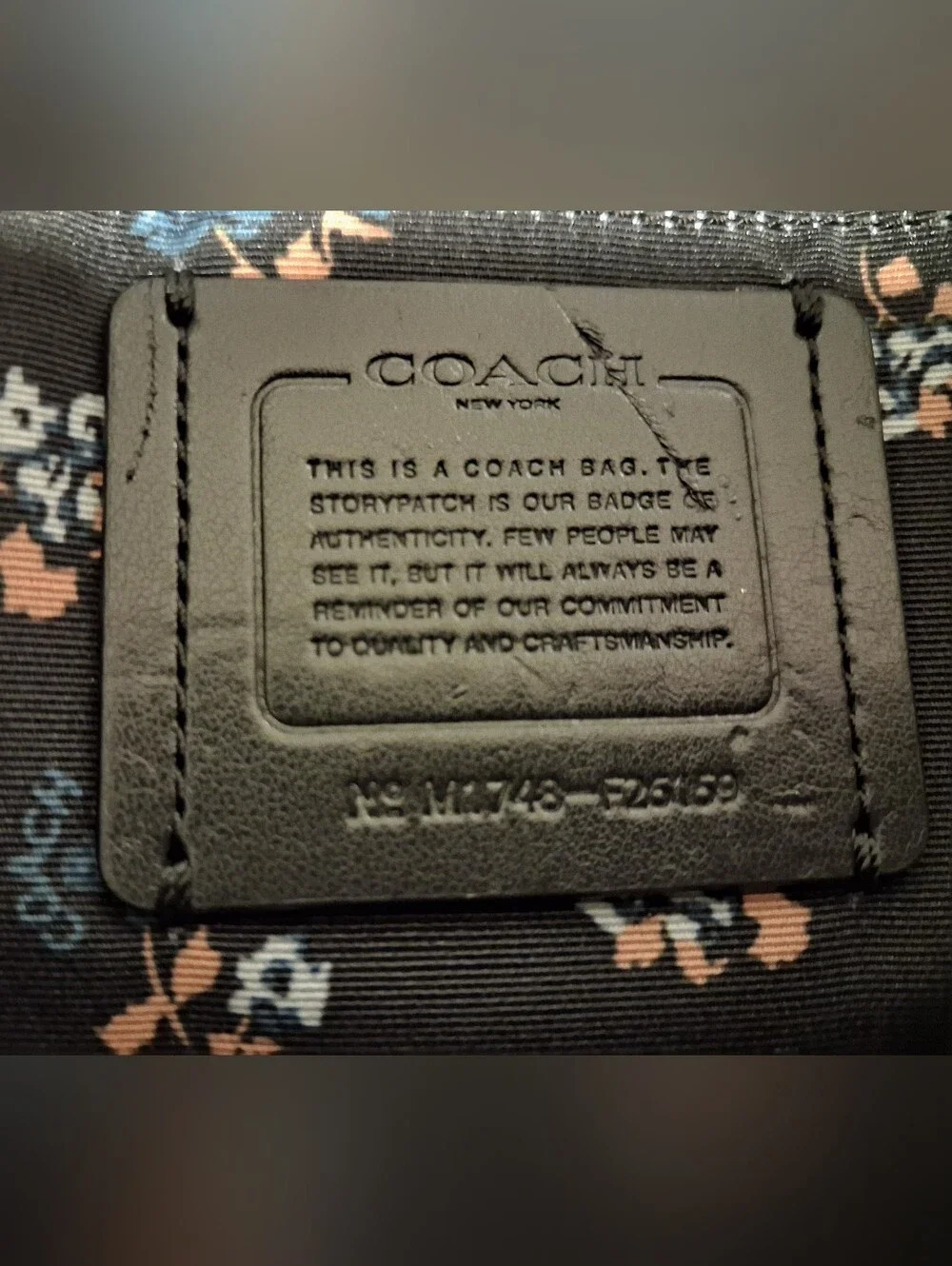 Coach Blue Denim and Black Leather Handbags Satchel Crossbody